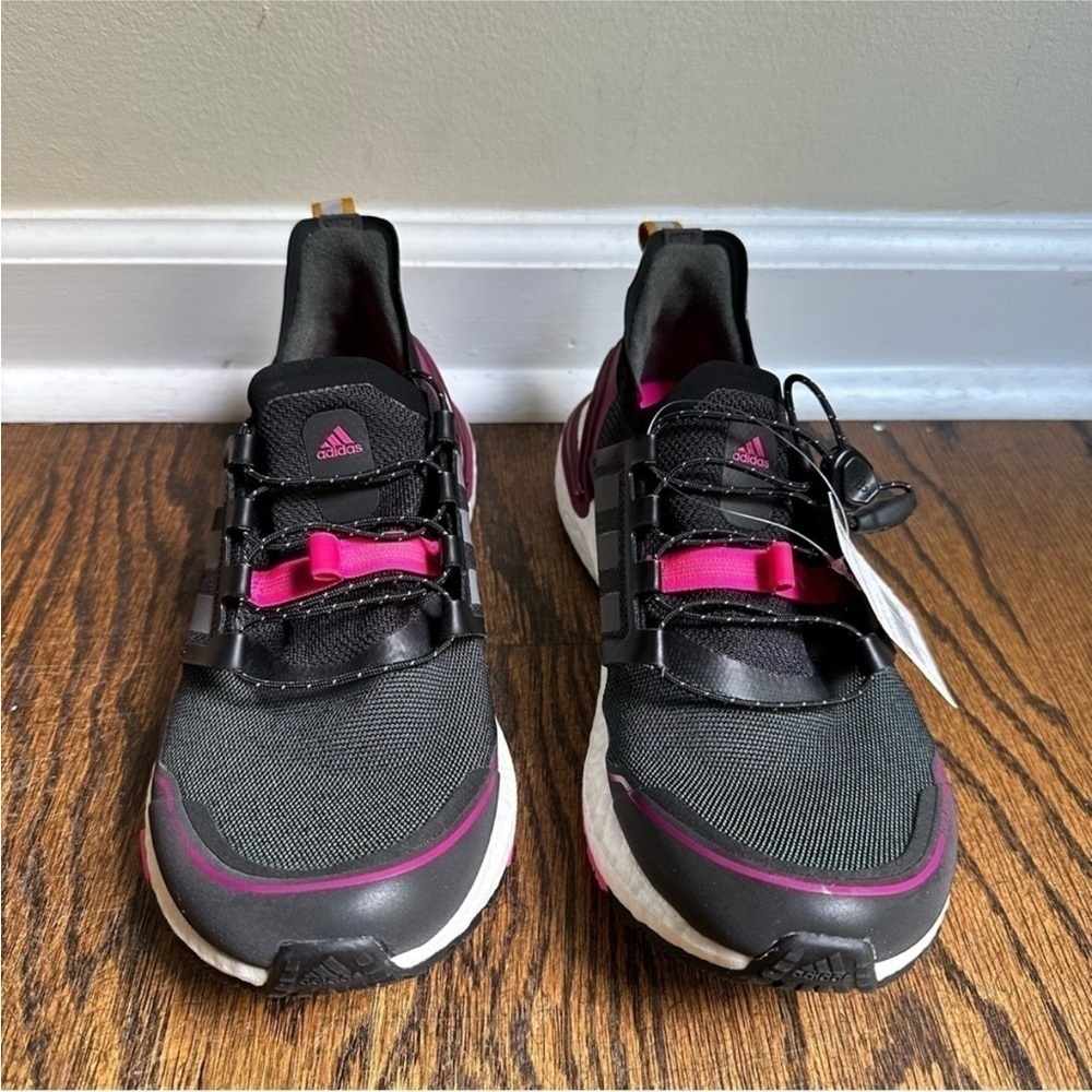 NWT Adidas Women's Ultraboost Winter C.Rdy Shoes EG9803 Black Purple - Picture 5 of 6